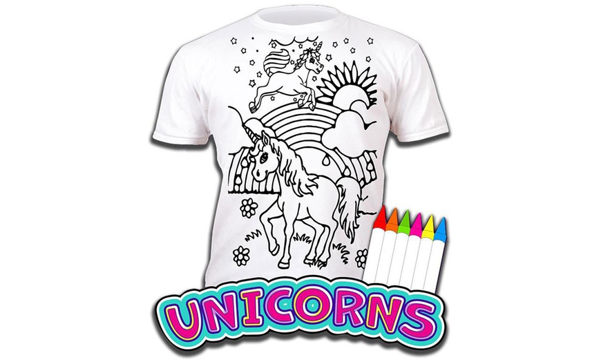 Image 8: Kids' Colour In T-Shirt