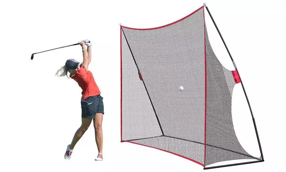 ZENY 10x7ft Portable Golf Hitting Pitching Practice Training Net w/ Carry Bag - Primary Image