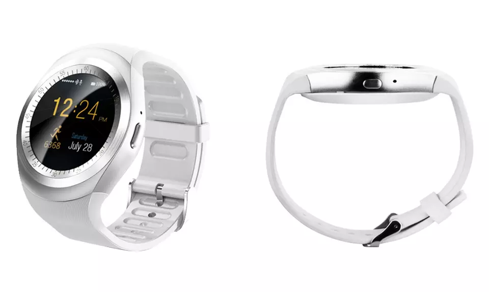 Smartwatch mit Health-Monitor, WhatsApp u. Facebook in der Farbe nach Wahl inkl. Versand - Second Medium