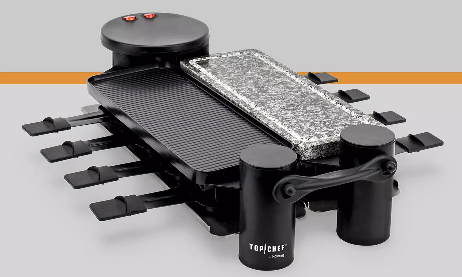 Raclette 4 en 1 design convivial Top chef - Primary Image