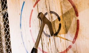 Fun Awaits: 1-Hour Axe Throwing for Up to 10 Players at MANIAX Perth