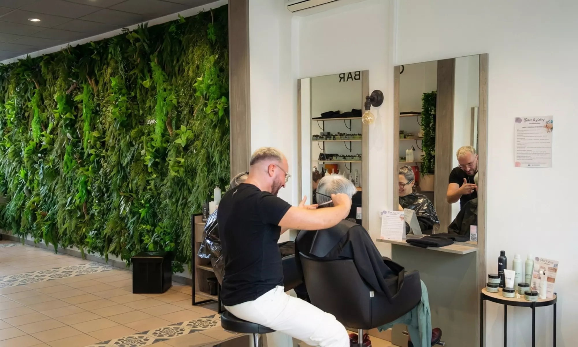 Coiffure pour homme et femme, balayage, couleur ou soin profond