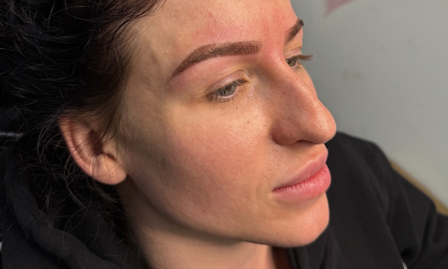Image 1: Up to 8% Off on Eyebrow Tinting at The Haus of Belles Ames