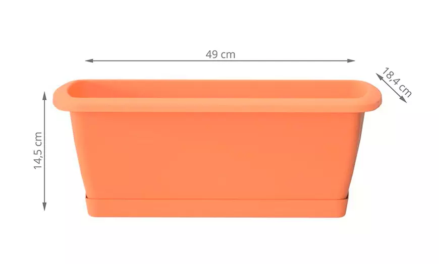 Image 19: Set van 1, 2 of 3 plantenbakken