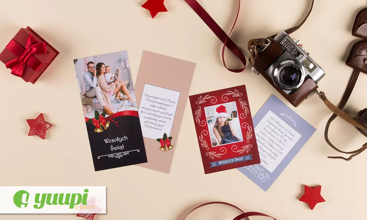 Wyjątkowe zaproszenia i fotokartki na każdą okazję: 10 sztuk za 8,99 zł i więcej na Yuupi.pl - Primary Image