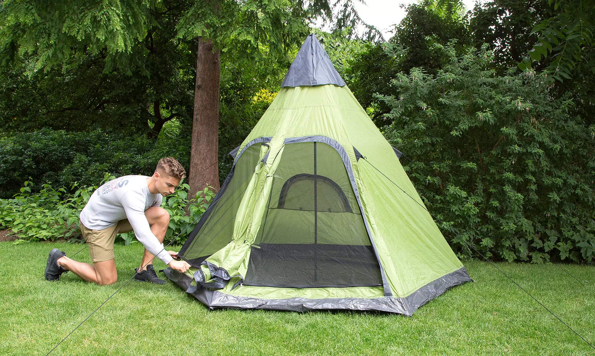 WL Tipi-Zelt für 4 Personen mit praktischer Tragetasche - Second Medium