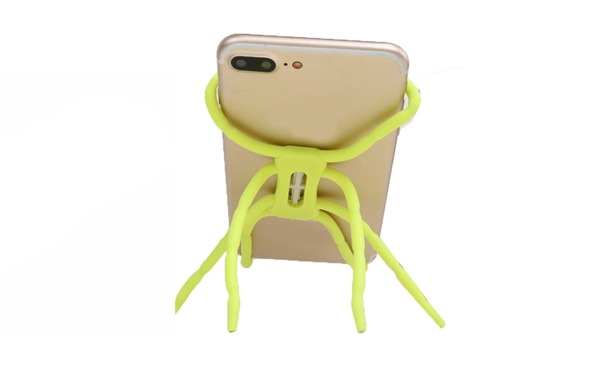 Image 15: One, Two or Four Flexible Spider Phone Holders