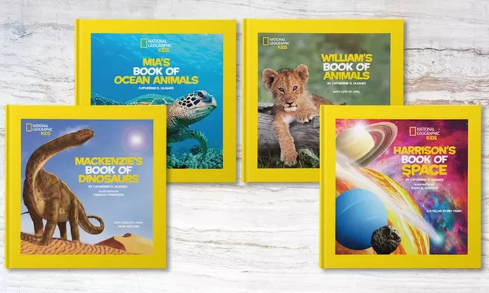 One, Two, Three, or Four Personalized National Geographic Kids Books from Put Me in the Story (Up to 52% Off) - Primary Image
