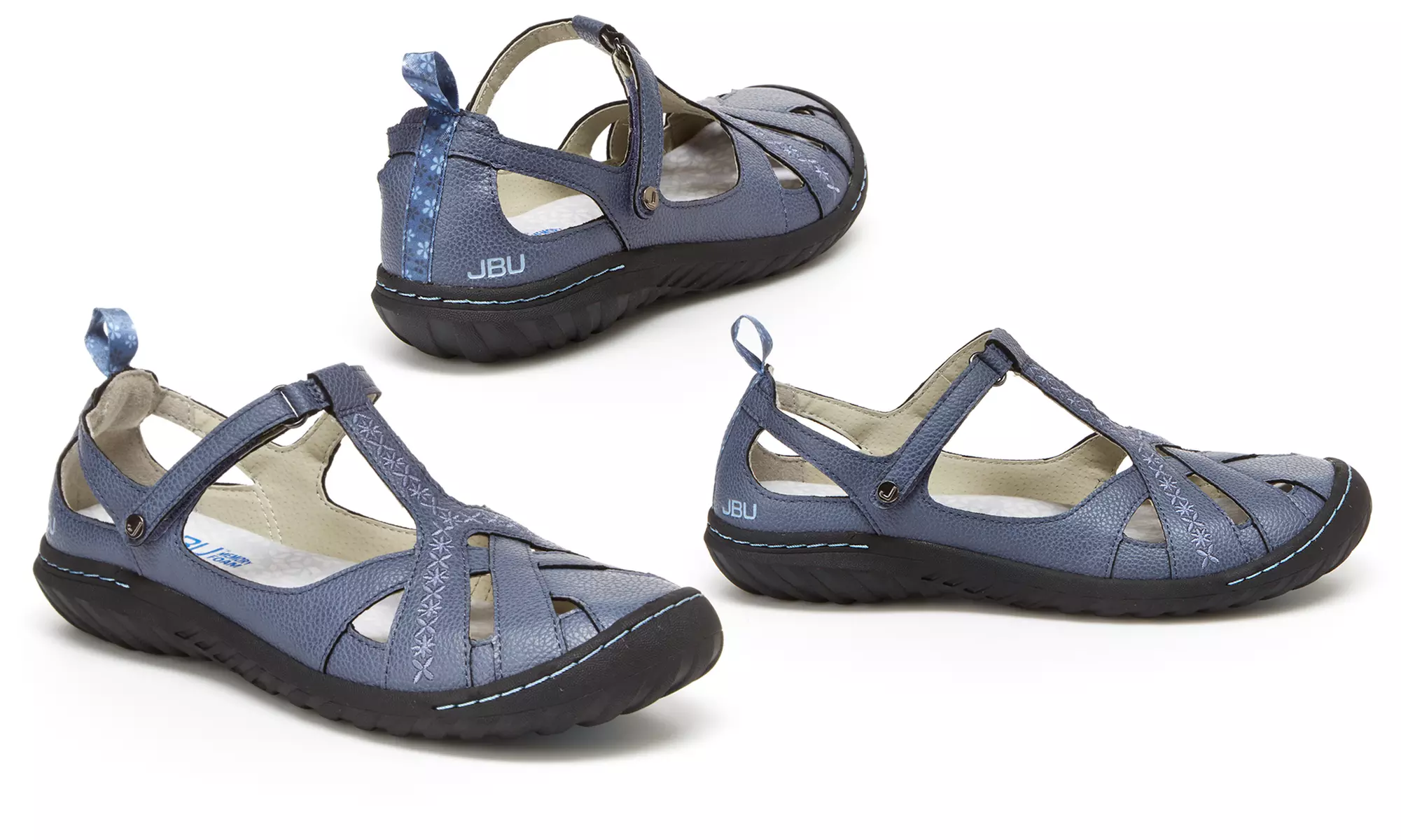 JBU by Jambu Cynthia T-Strap Mary Janes (Size 9W) - Primary Image