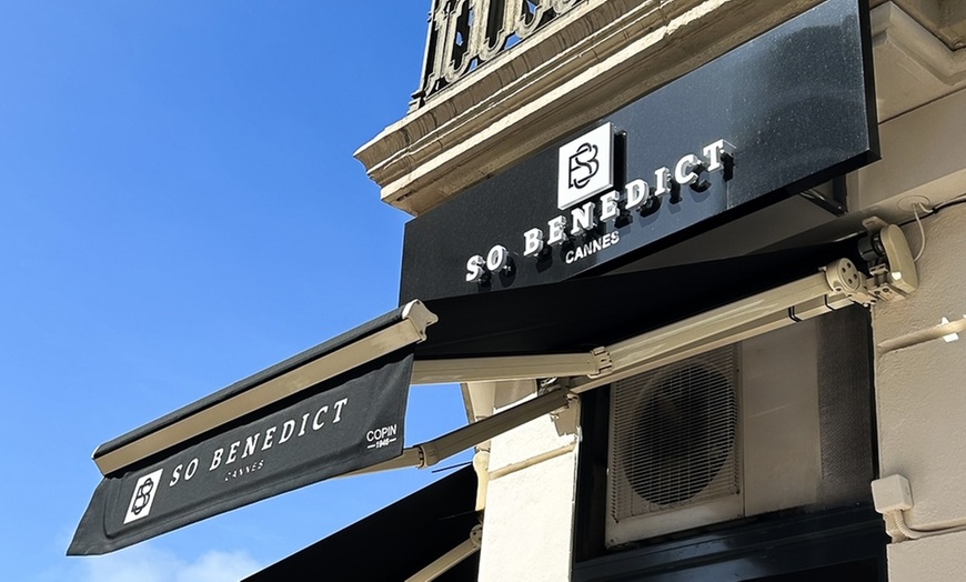 Image 5: Petit-déjeuner ou déjeuner au restaurant So Benedict Cannes