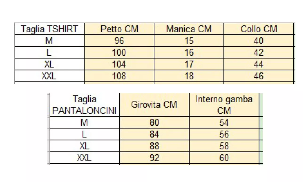 Completo homewear da uomo Australian