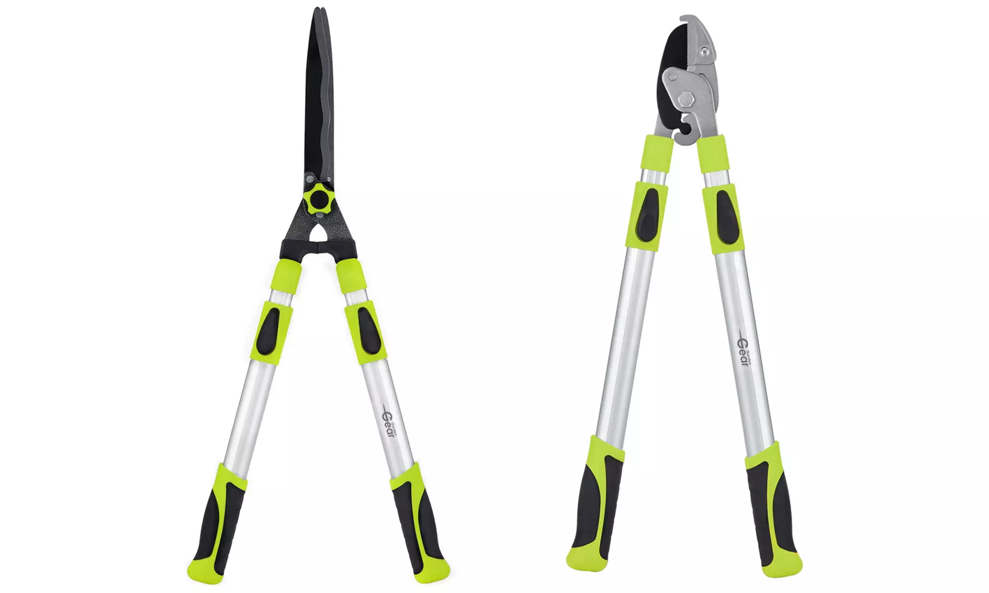 Garden Gear Tools - Telescopic Hedge Hears, Bypass and Anvil Loppers