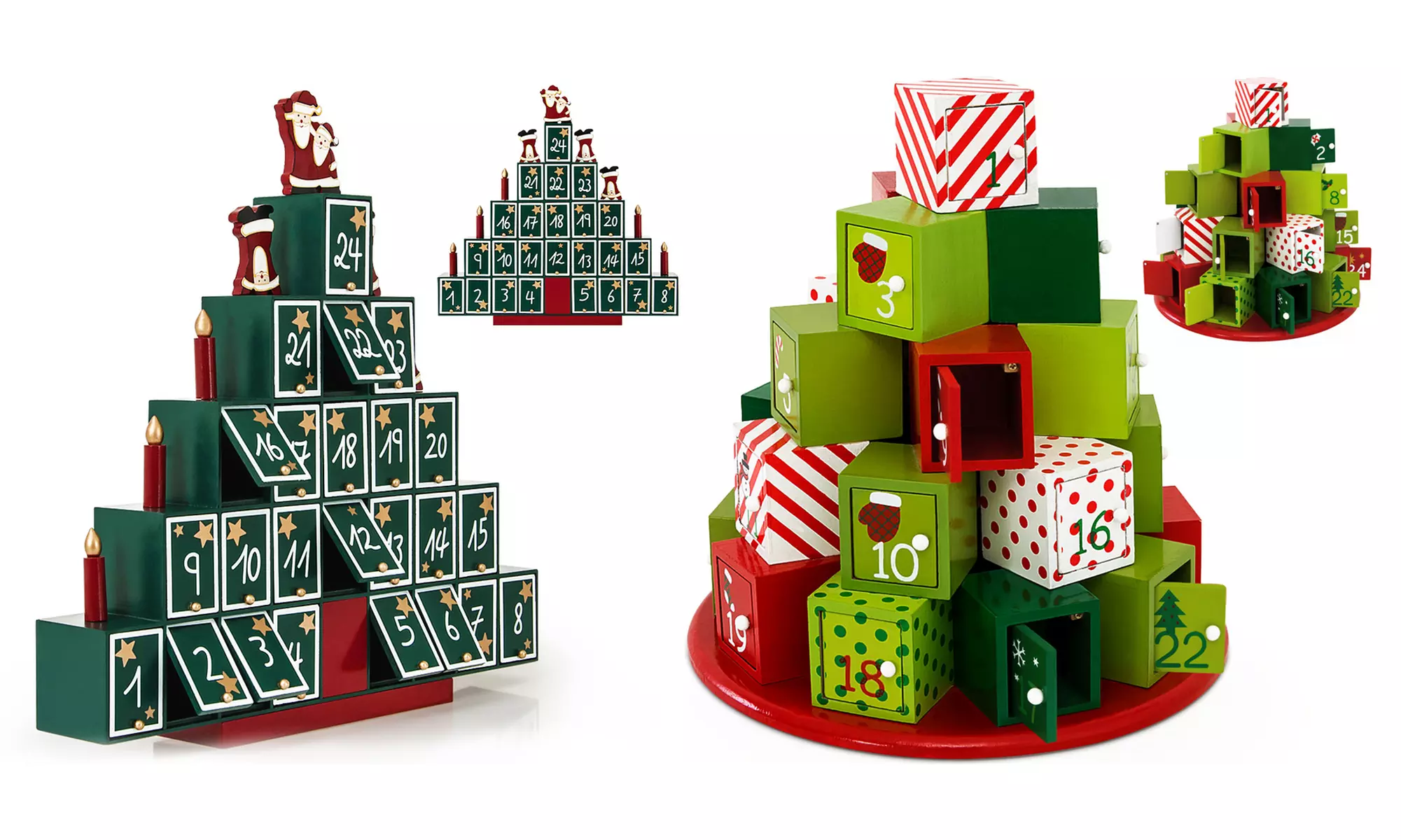 Adventskalender zum Befüllen im Design nach Wahl inkl. Versand - Primary Image