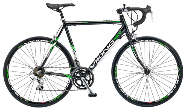 Viking race store bike green