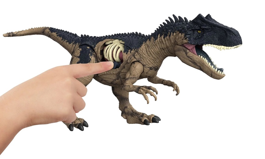 Image 4: Jurassic World Extreme Damage Roaring Allosaurus