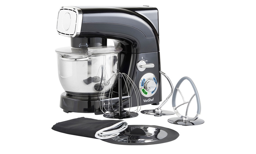 Image 5: VonShef 1200W Stand Mixer