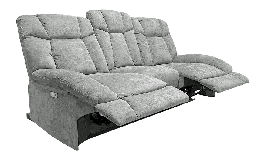 Image 10: DS Living Torino Electric Recliner Sofa Range