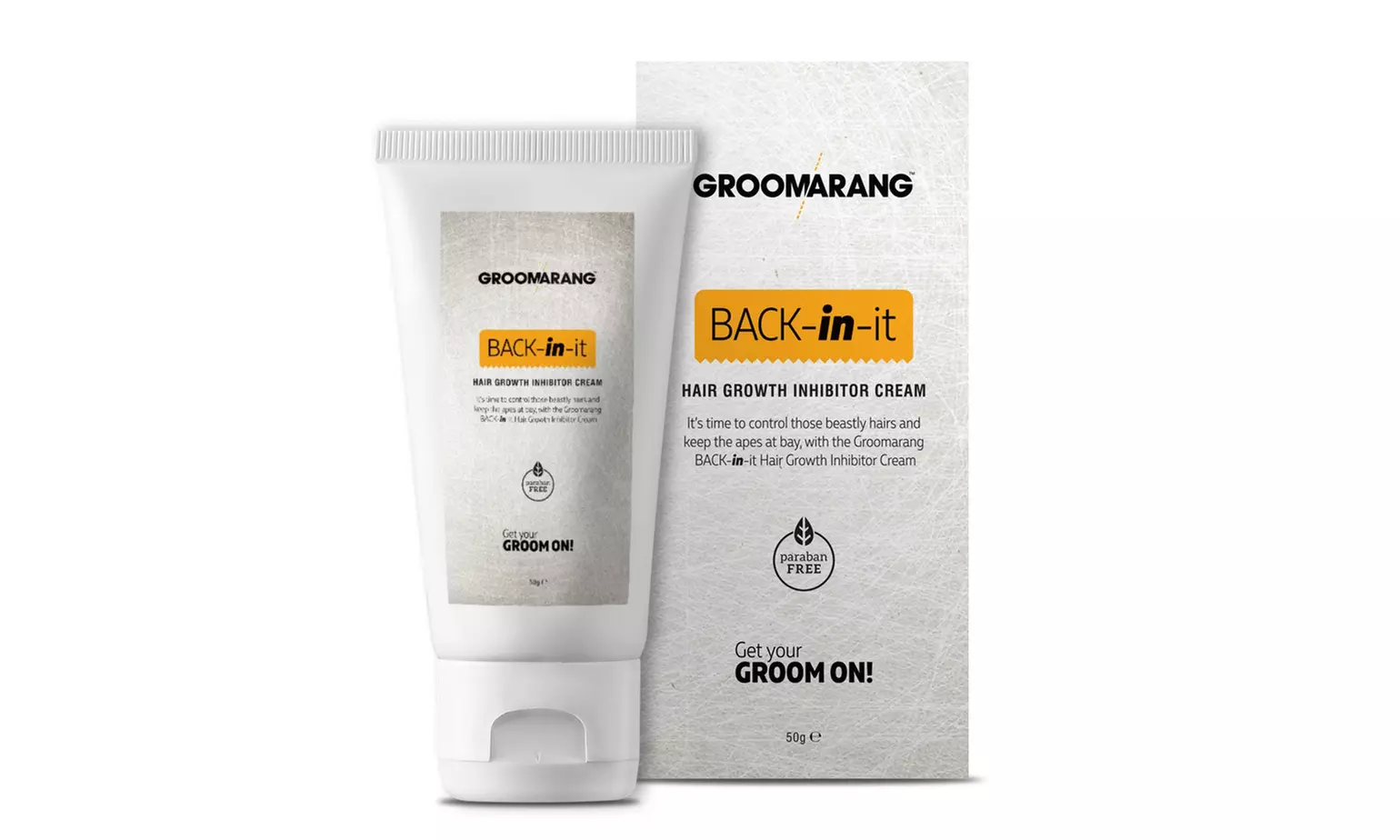 Crema inhibidora de vello Groomarang - Primary Image