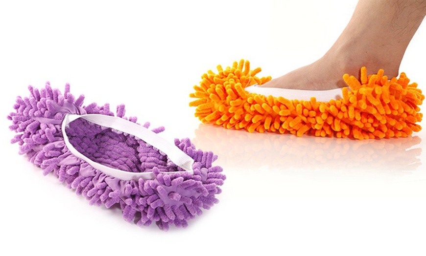 Image 7: Cleaning Mop Slippers