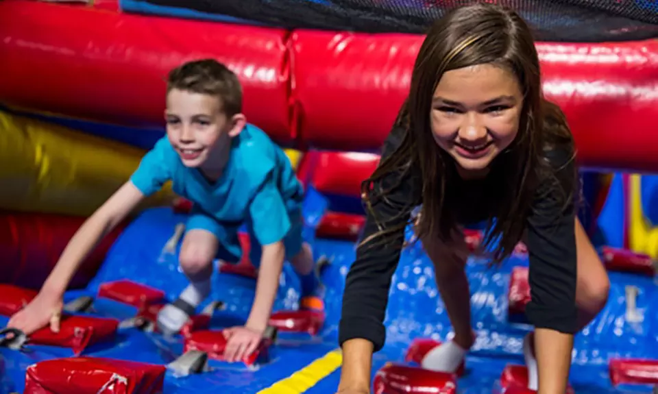 Five Open Jump Pass, Glow Party, or Parent's Night Out at Pump It Up - Brookfield and Fitchburg (Up to 46% Off) - Second Medium