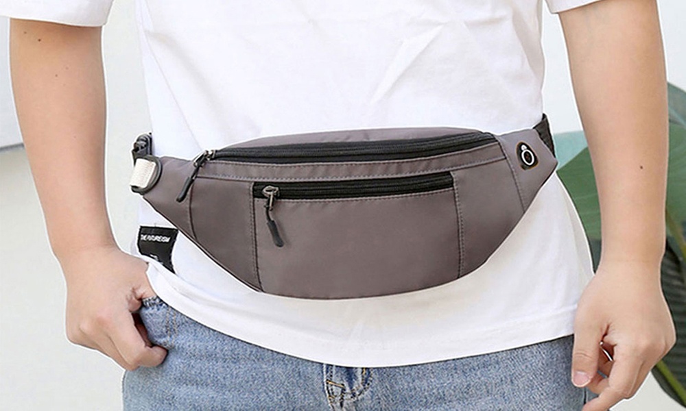 Marsupio con jack per cuffie