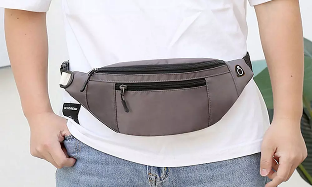 Unisex Gürteltasche mit Kopfhöreranschluss