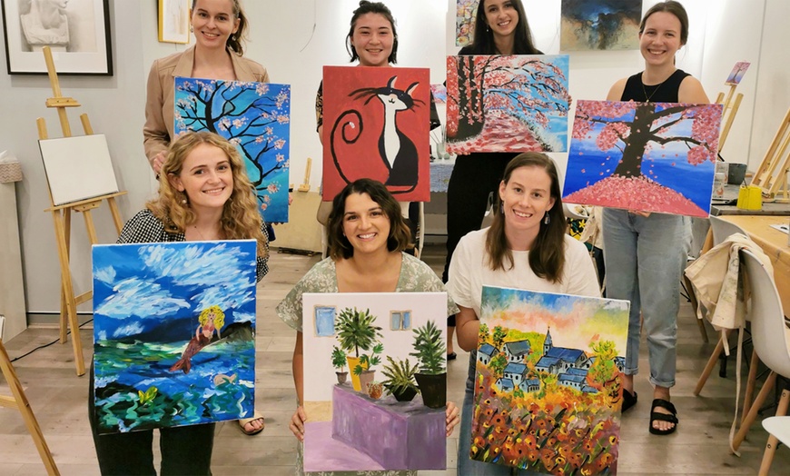 Image 3: Up to 38% Off on Painting Lesson at Welight Art Space