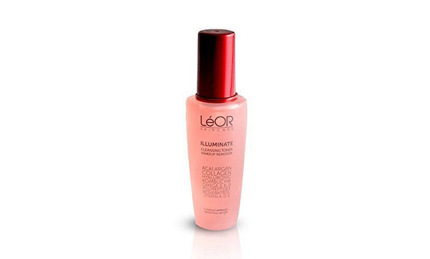 Image 2: Leor Skincare Illuminate Cleansing Toner Makeup Remover - 90ml 