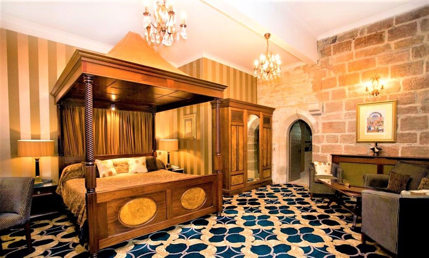 Image 6: Northumberland: 4* Castle View Room or Suite Stay with Battlement Tour