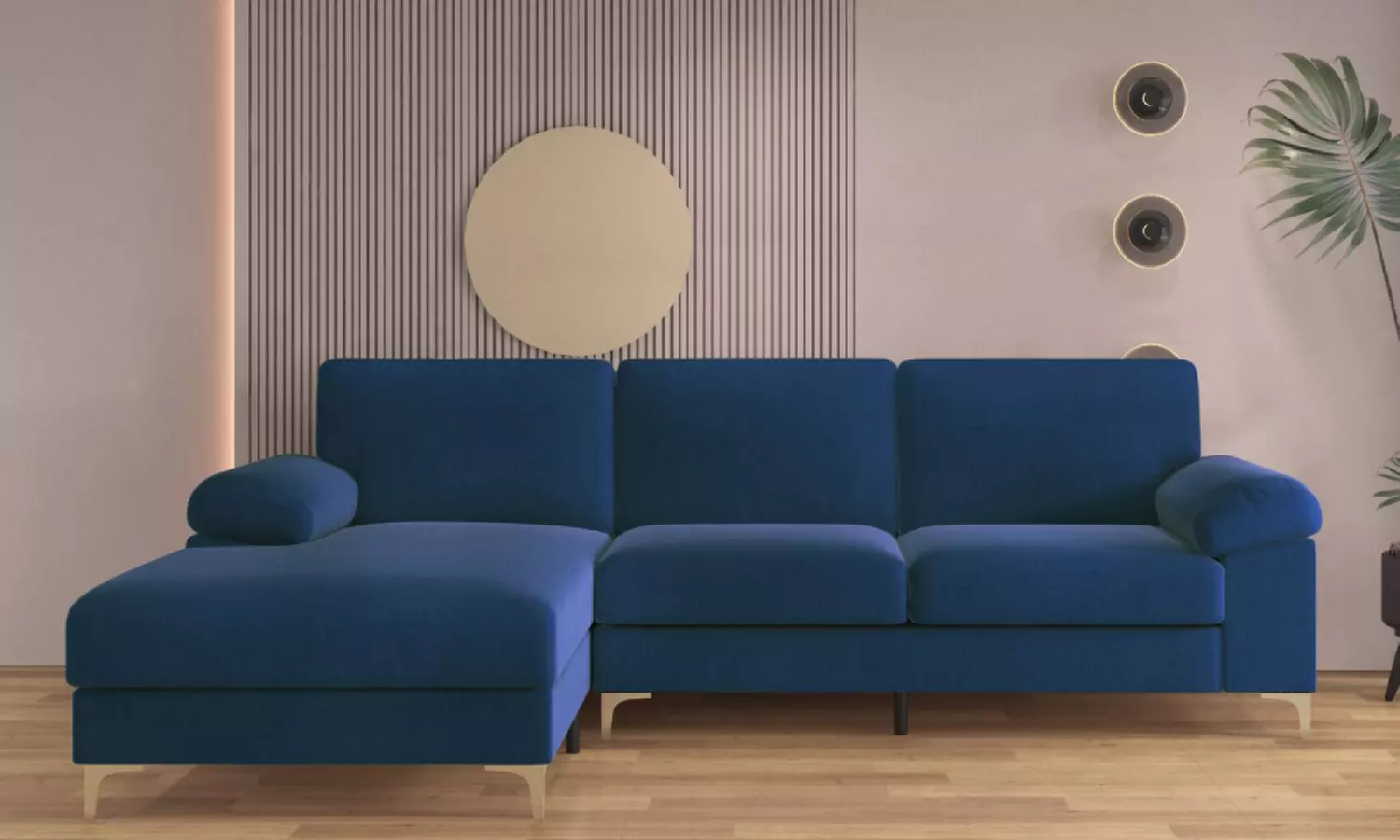 Canapé d'angle "South" 4-5 places de Kocoon, coloris au choix, livraison offferte - Primary Image