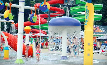 $18 a One-Day Water-Park Visit with a Zipline Ride and Mini Golf at Liquid Planet Water Park (Up to $39 Value) - Primary Image