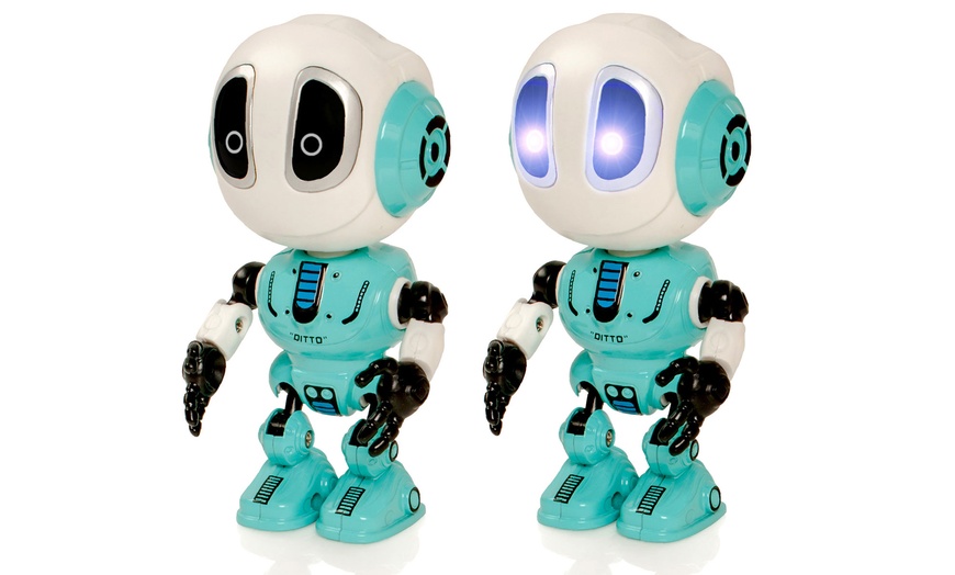 Image 2: Ditto The Poseable Voice-Repeating Bot