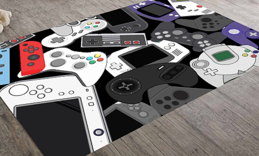 Image 1: Tapis Gamer antidérapant