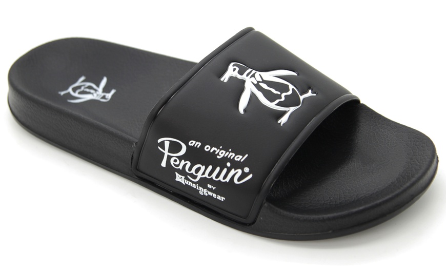 Image 2: Penguin Men's Sliders