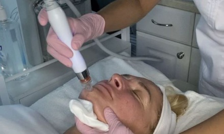 Anti-aging Hydraglow Facial with Red LED Treatment Included - Rosenfeld Esthetics Women's Spa