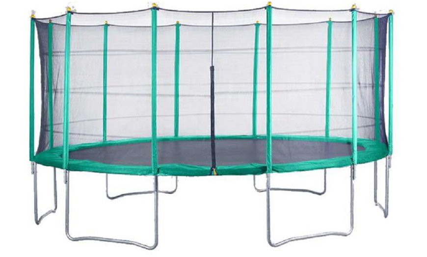 Image 5: Trampoline with Enclosure