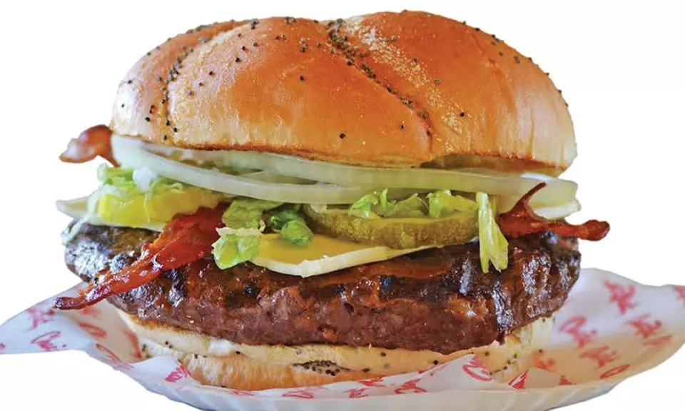 Burgers and Drinks at Char-Hut (Up to 43% Off) - Primary Image