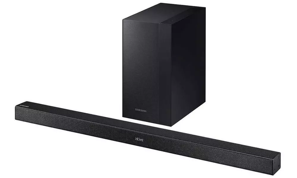 Samsung 36" 2.1-Channel Bluetooth Sound Bar with Wireless Subwoofer (Manufacturer Refurbished)     - Primary Image