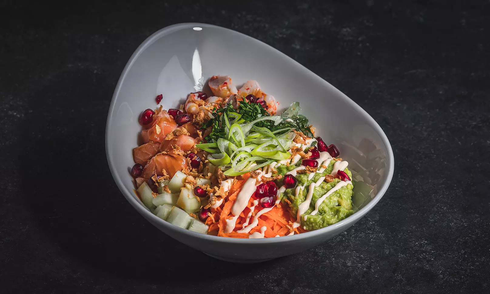 Menú fusión para 2 personas con entrante, principal, postre y bebida