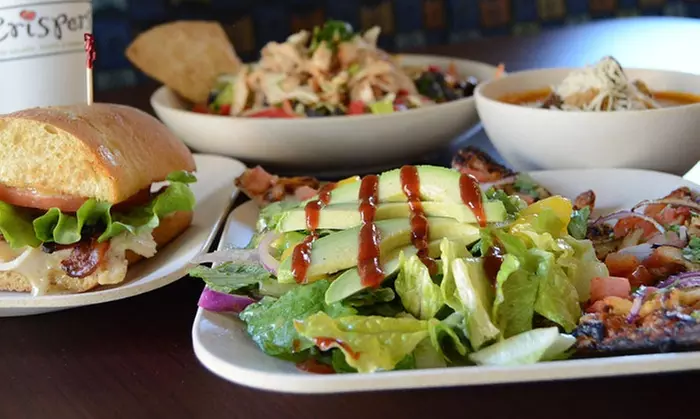 Food and Drinks at Crispers (Up to 28% Off). Two Options Available. - Primary Image