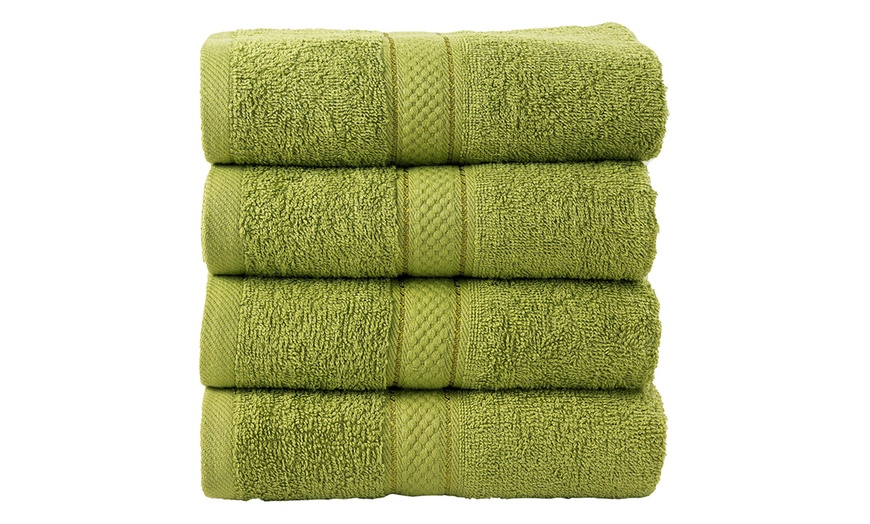 Image 42: 100% Cotton Towel Set