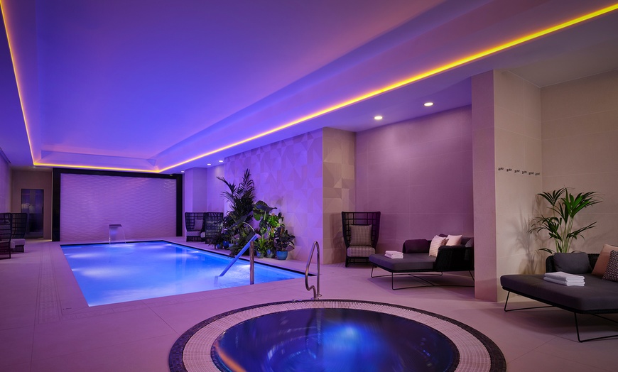 Image 2: Spa Day Pass w/ Optional 3-Hour Access, 30-Minute Back Massage & 3-Course Taster Menu for 1 or 2 