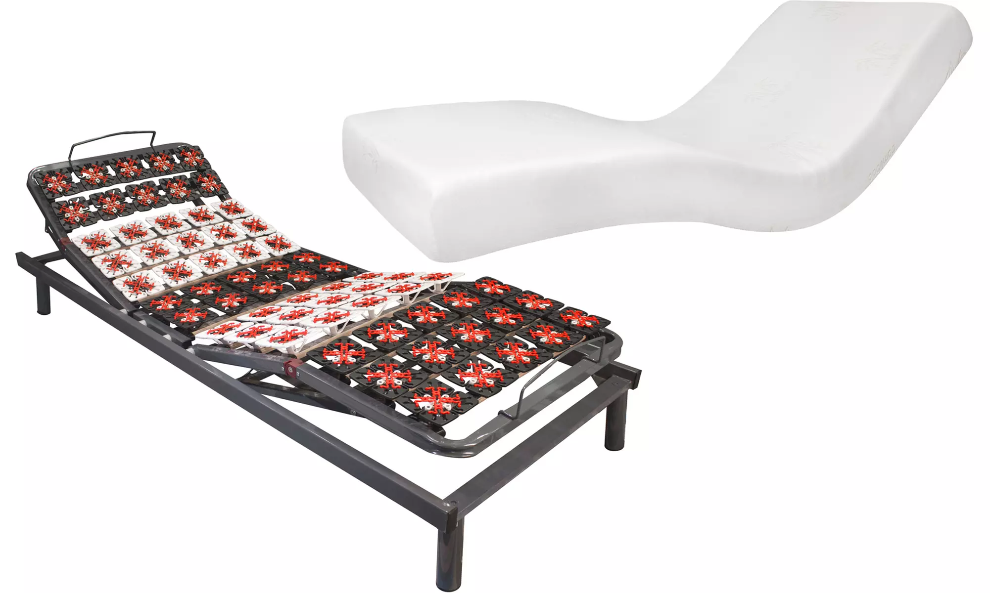 Literie orthopédique électrique à plots évolutifs. Sampur