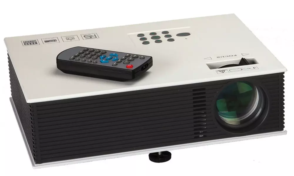 Sima Indoor/Outdoor Inflatable Theater Kit with Screen, Projector, and Speakers - Second Medium