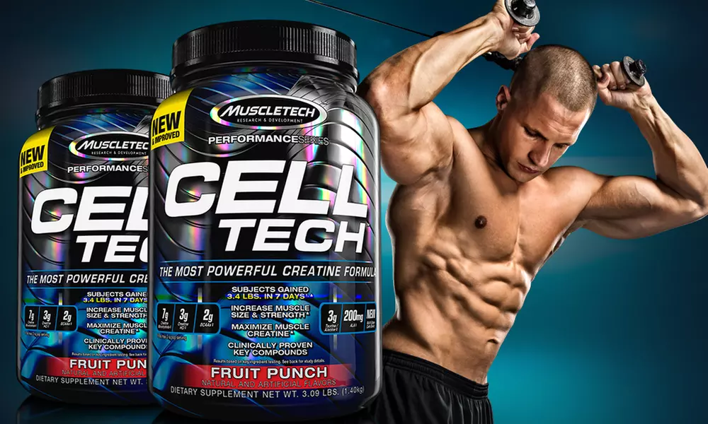 3 Lb. Tub of MuscleTech Cell-Tech Creatine Formula - Primary Image