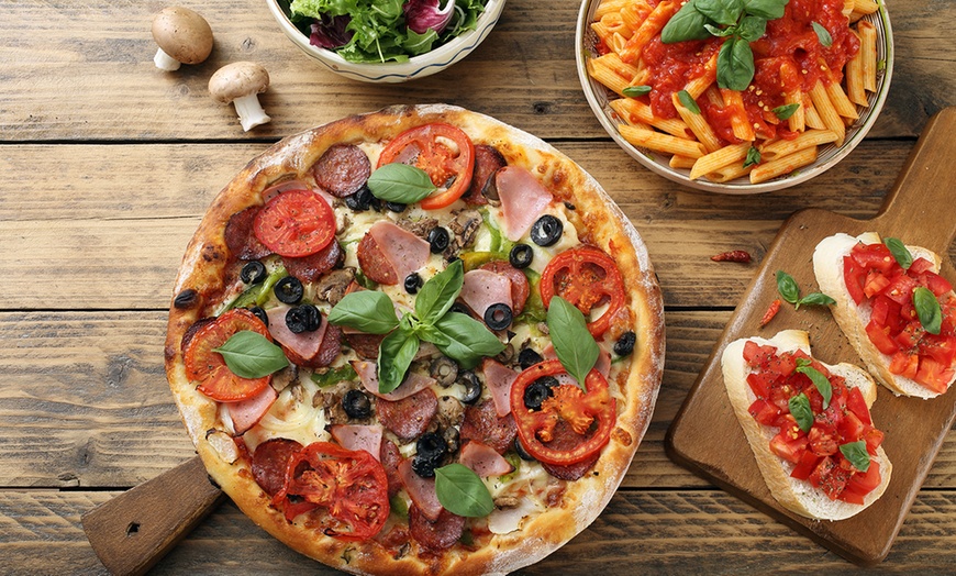 Image 1: Fifty-Fifty Pizza and Pasta