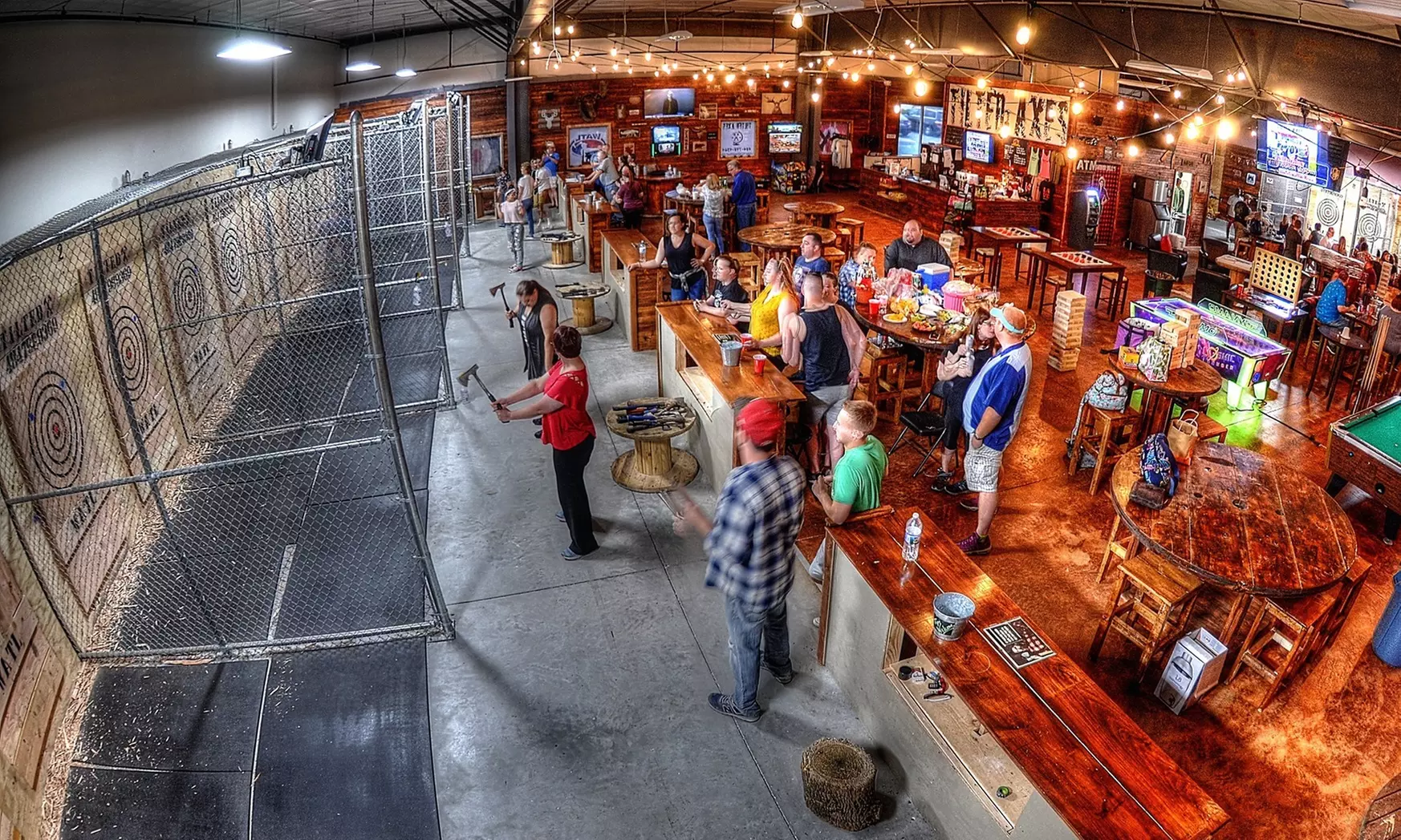 Axe-Throwing Session or Mobile Party Unit Rental at Tilted Axes (Up to 34% Off). Six Options Available. - Primary Image