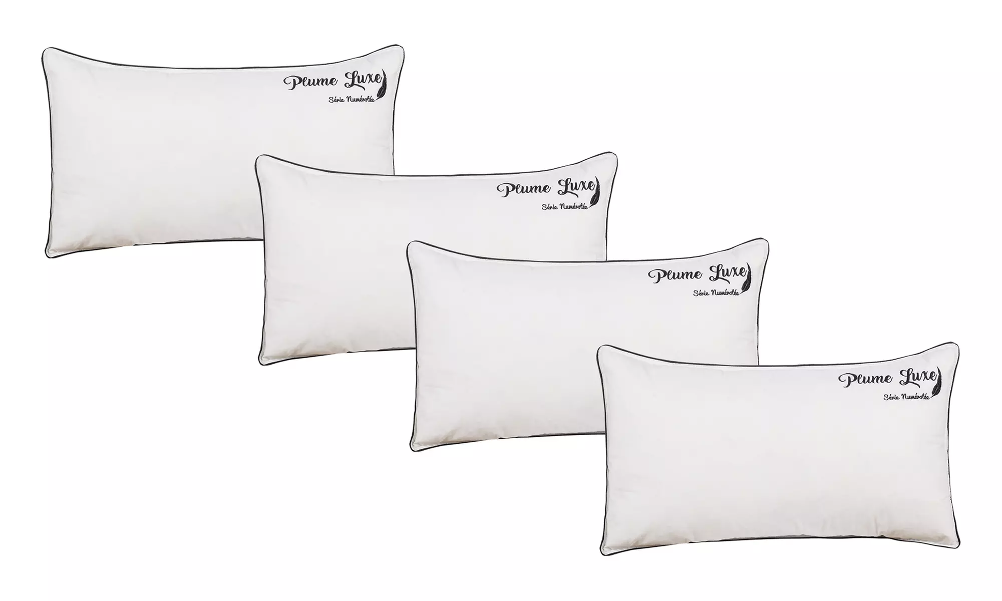 Almohadas bordadas de lujo de 100% Plumas, Sampur