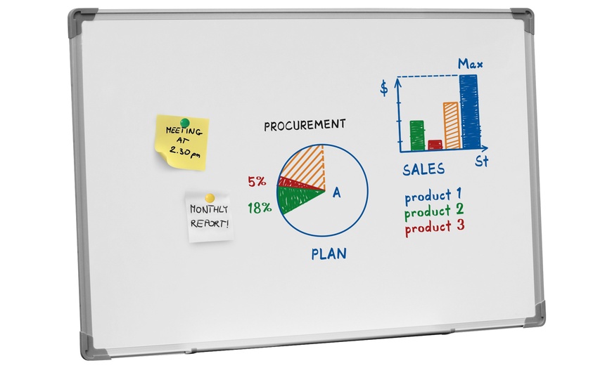 Image 2: Tableau blanc effaçable