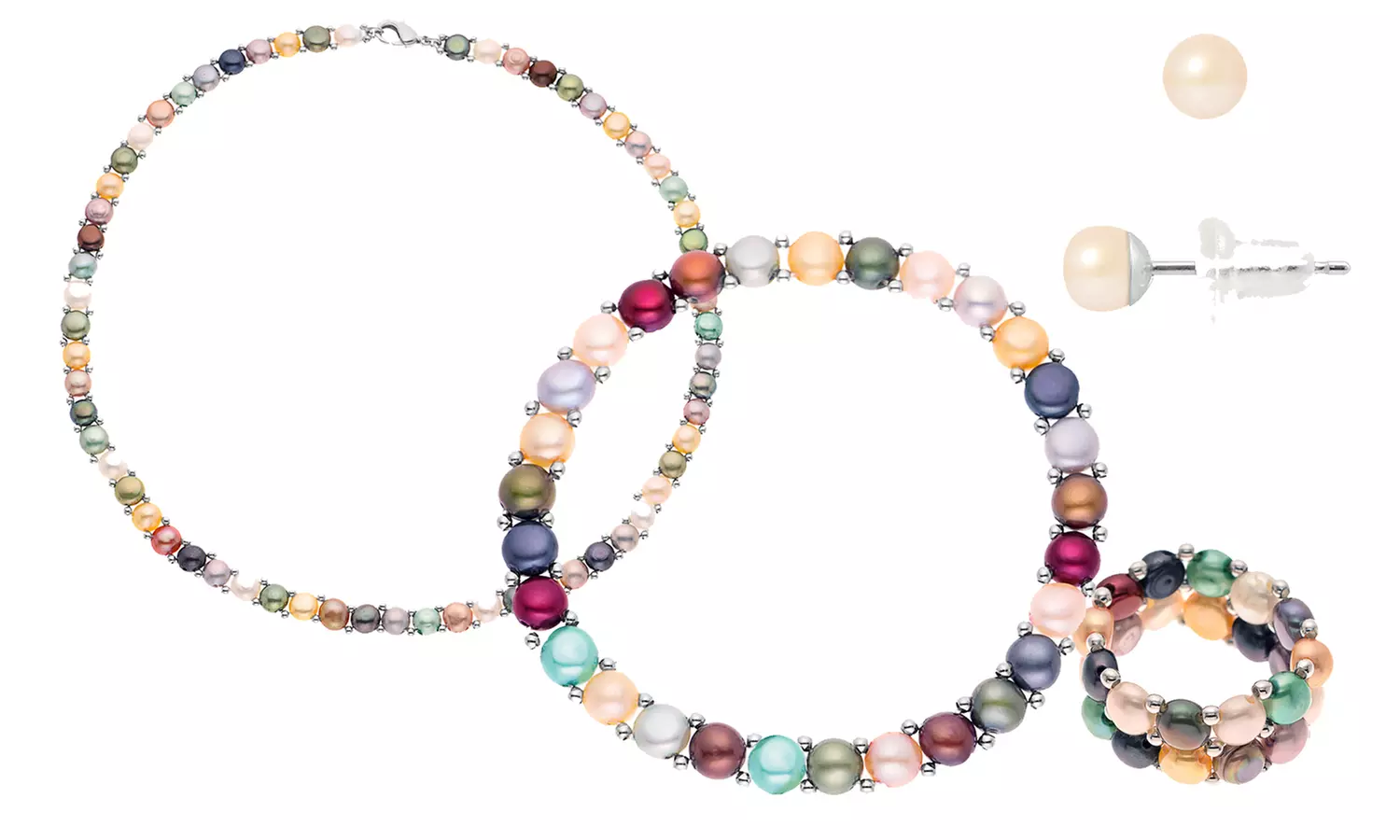 Ensemble de bijoux avec perles de culture de So Fine Pearls - Primary Image